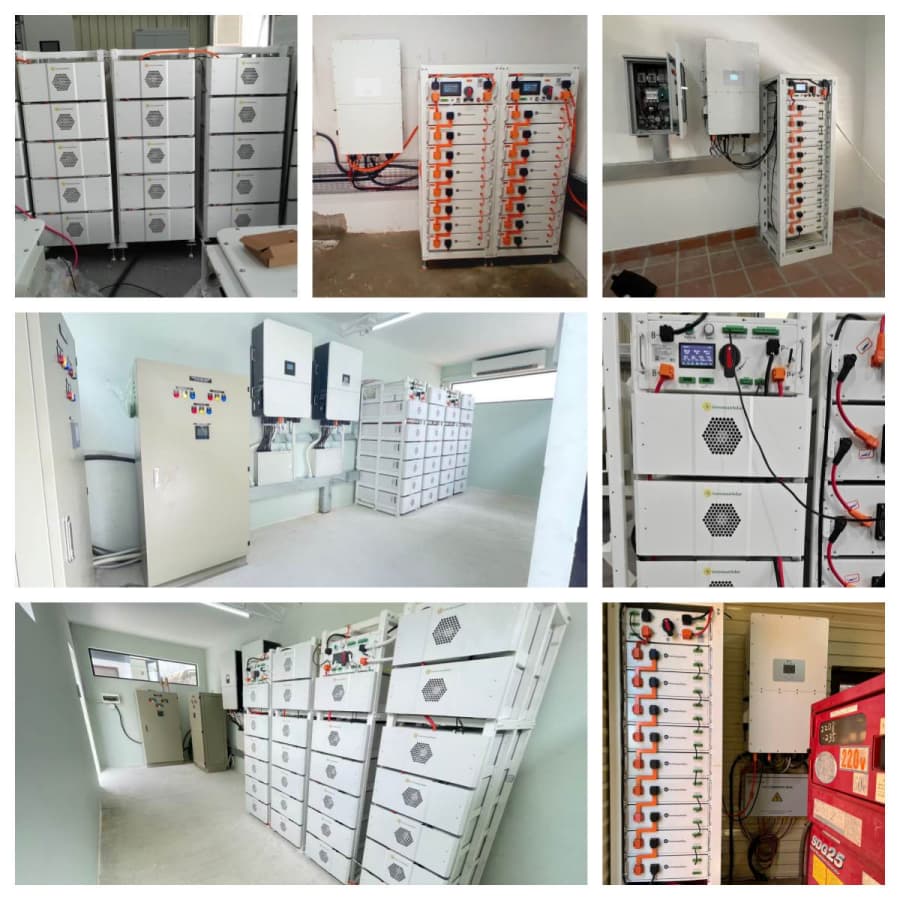Solar Hybrid System with Lithium Battery 