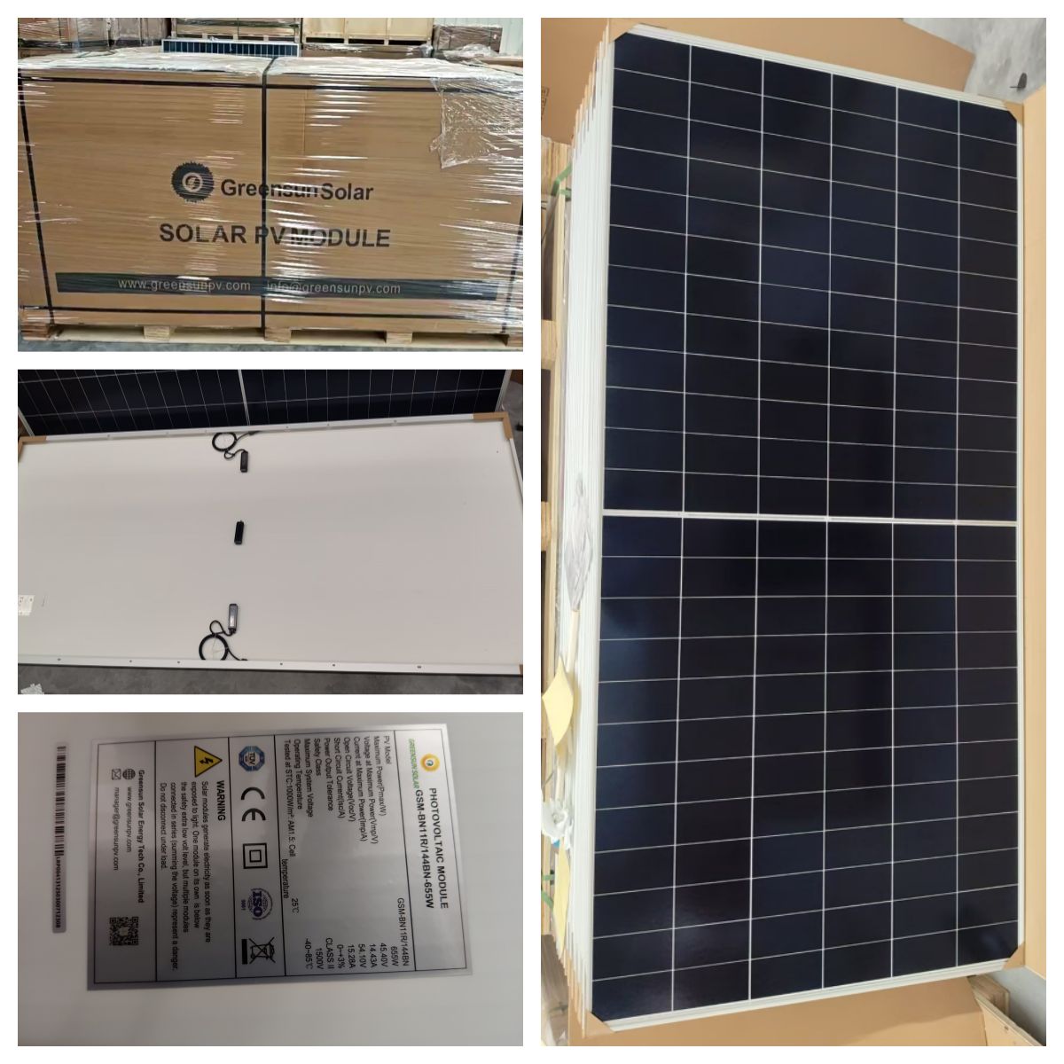 Solar panels 675W 
