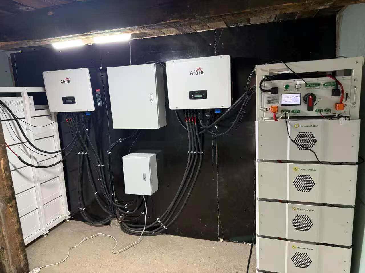 Hybrid solar system Energy storage system