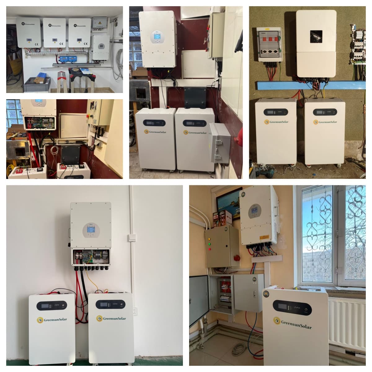 threee phase inverter Deye hybrid inverter system