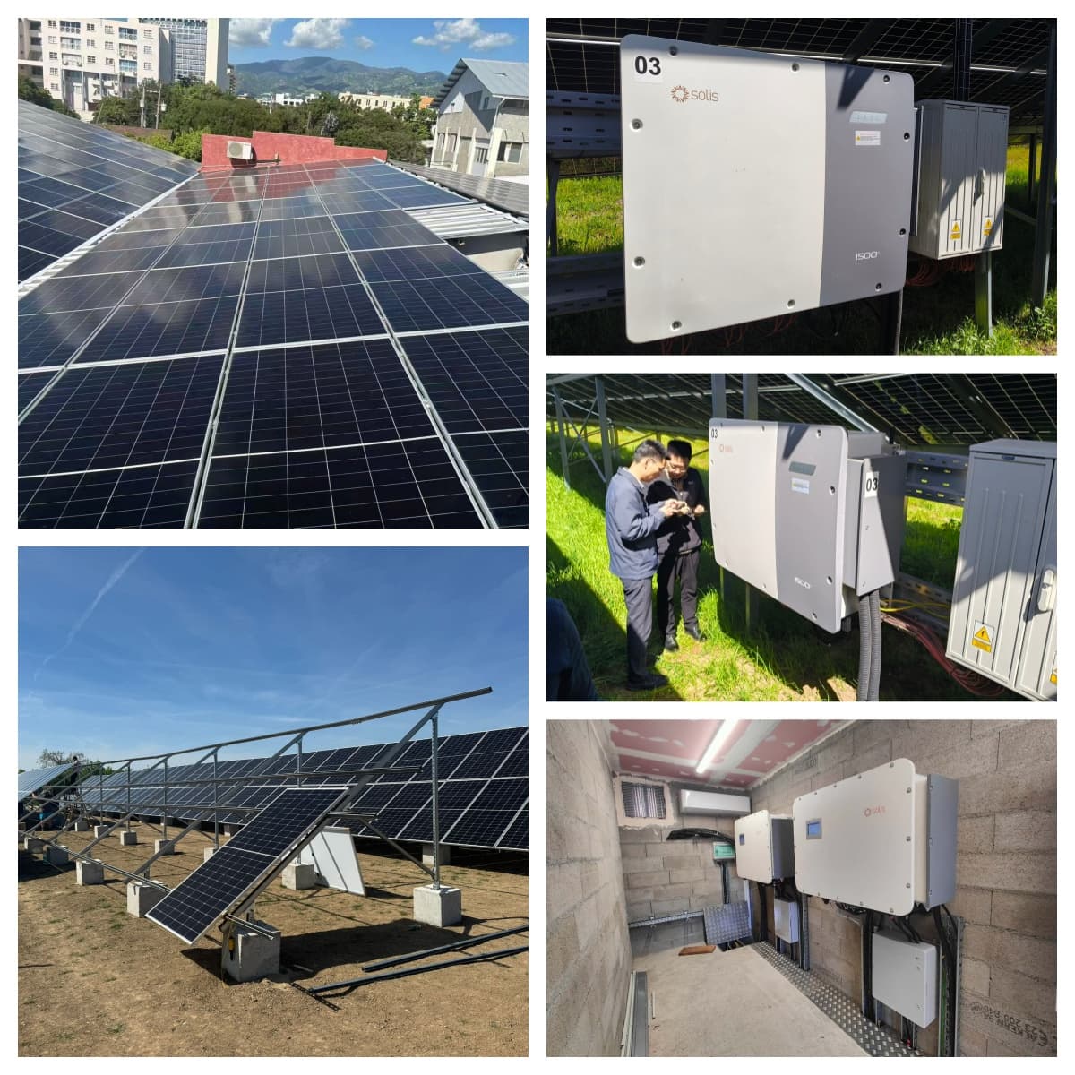 Solis solar plant projects