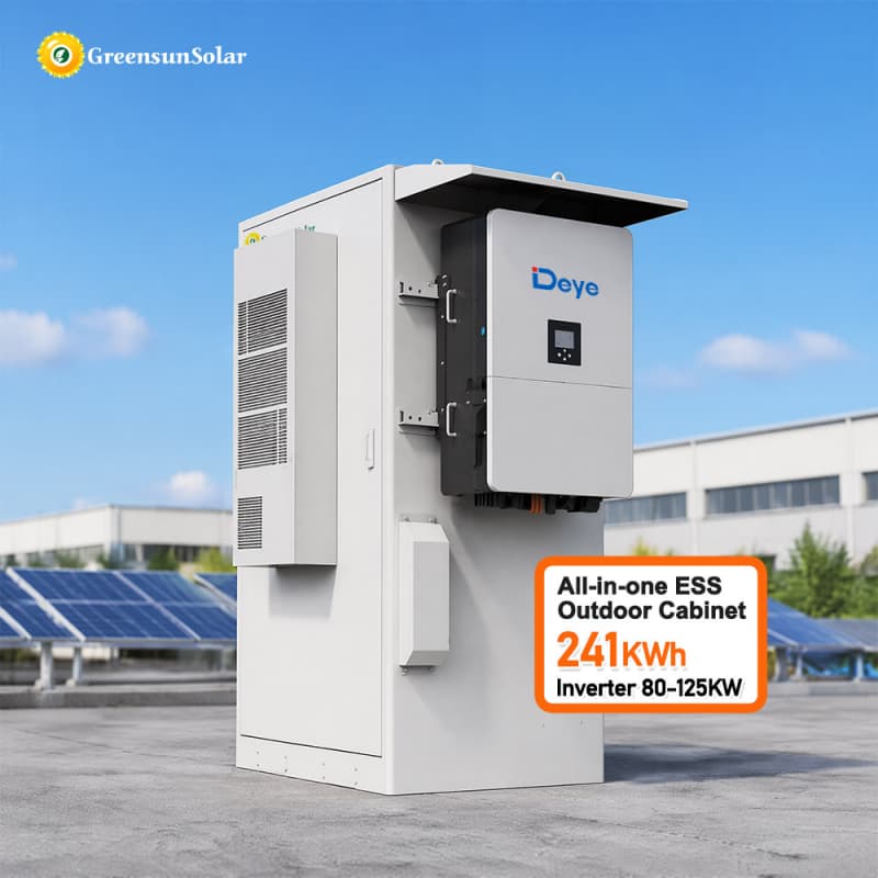 ESS 241kWh solar system