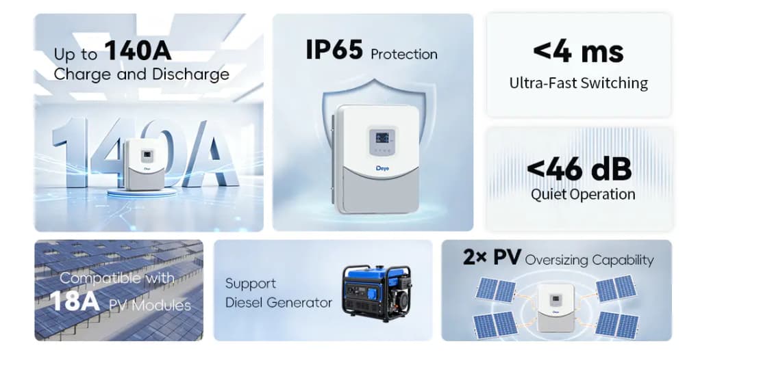 Deye 6KW off grid inverter